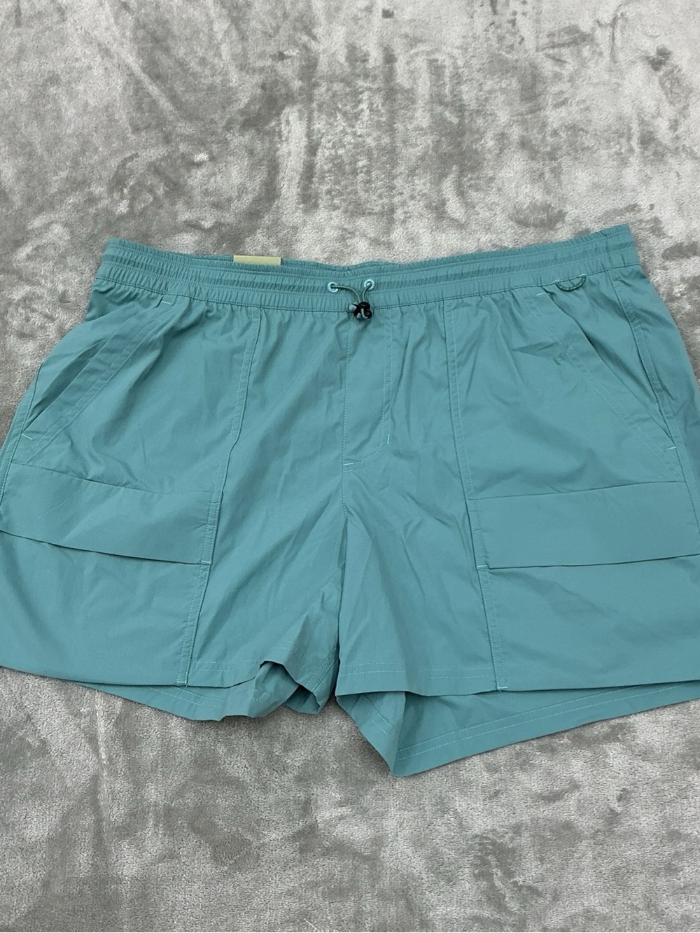REI Co-Op Trailmade Shorts Women’s 1 XL Teal outdoor hiking breathable quick dry